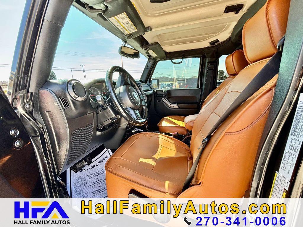 used 2013 Jeep Wrangler Unlimited car, priced at $17,999