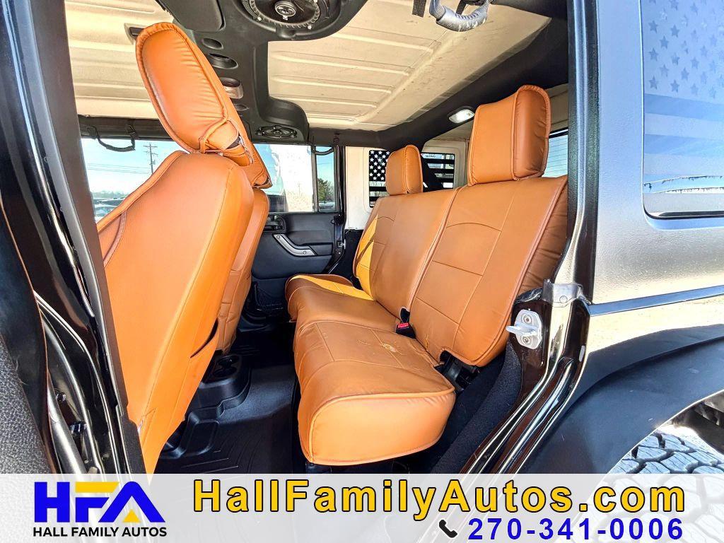 used 2013 Jeep Wrangler Unlimited car, priced at $17,999