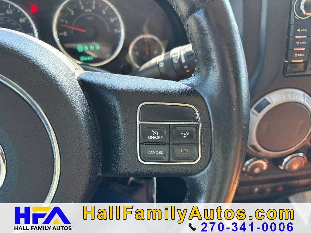 used 2013 Jeep Wrangler Unlimited car, priced at $17,999