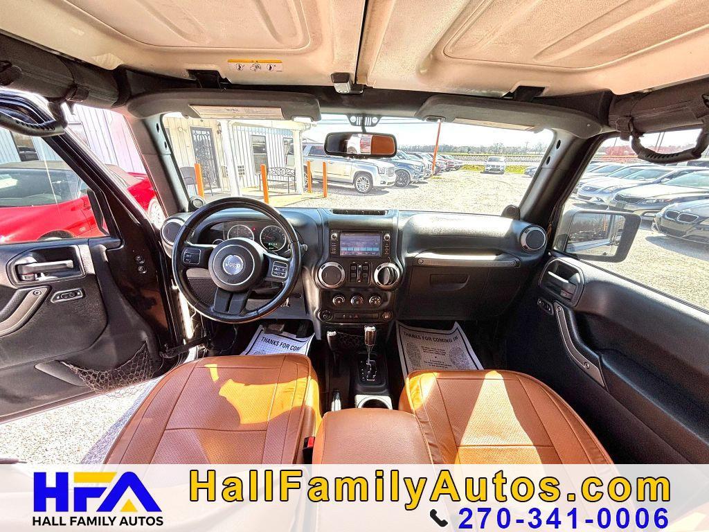 used 2013 Jeep Wrangler Unlimited car, priced at $17,999