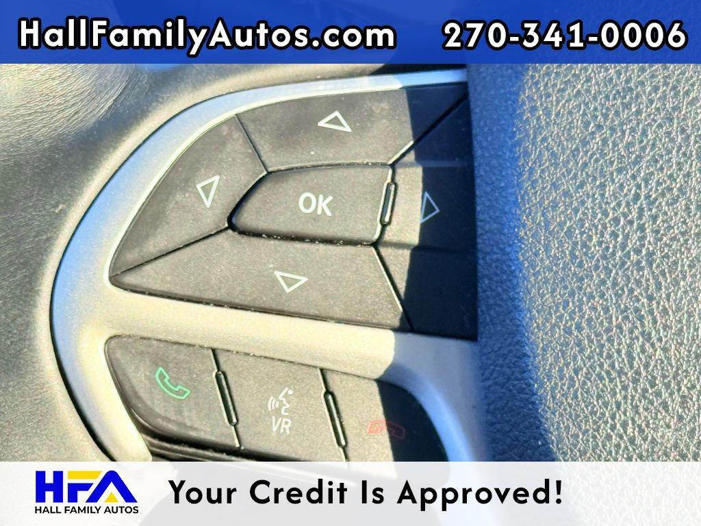 used 2017 Jeep Cherokee car, priced at $14,999