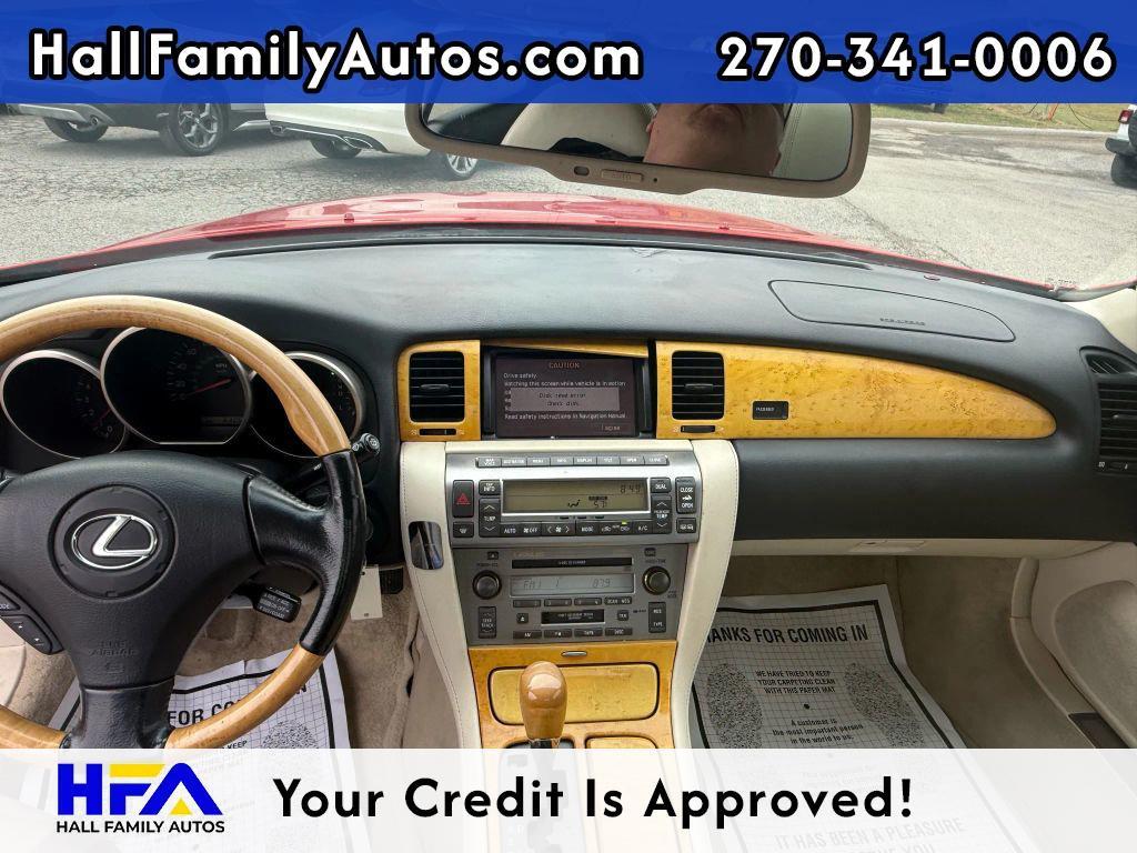 used 2002 Lexus SC 430 car, priced at $14,999