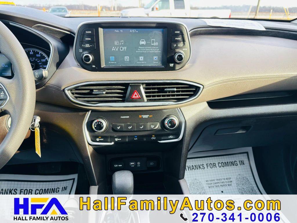 used 2019 Hyundai Santa Fe car, priced at $14,999
