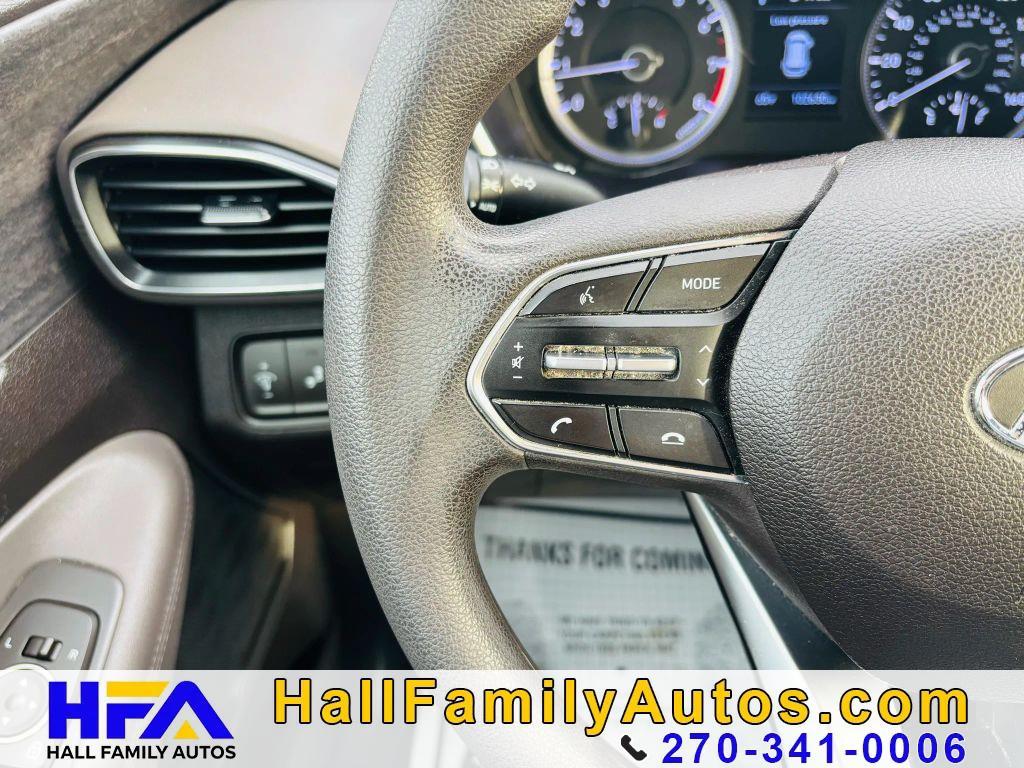 used 2019 Hyundai Santa Fe car, priced at $14,999