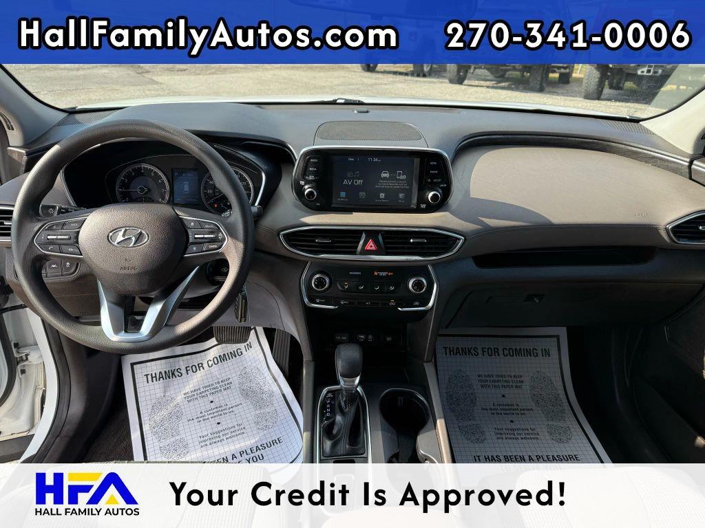 used 2019 Hyundai Santa Fe car, priced at $14,999