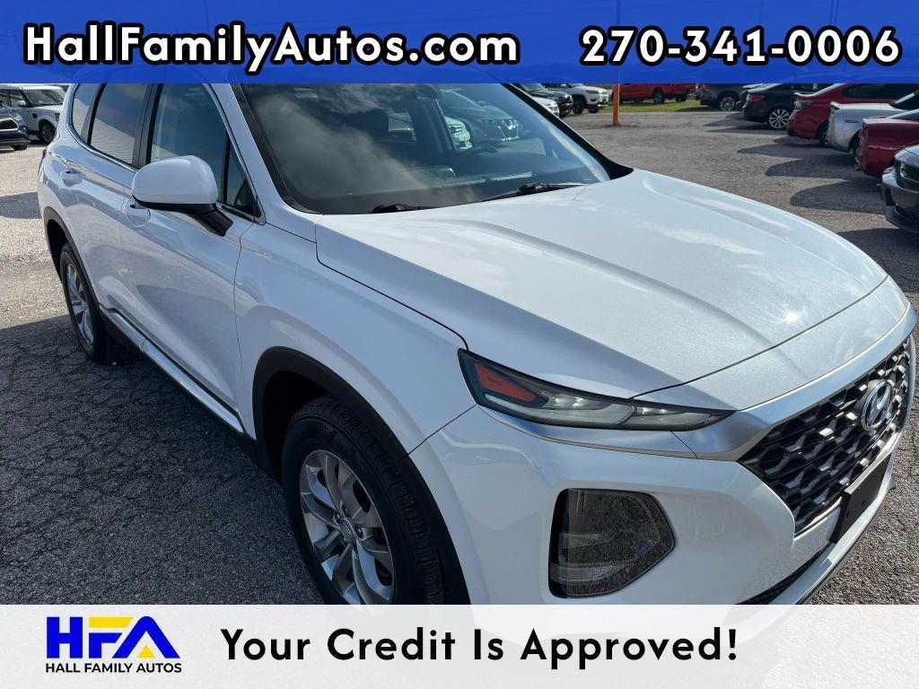 used 2019 Hyundai Santa Fe car, priced at $14,999