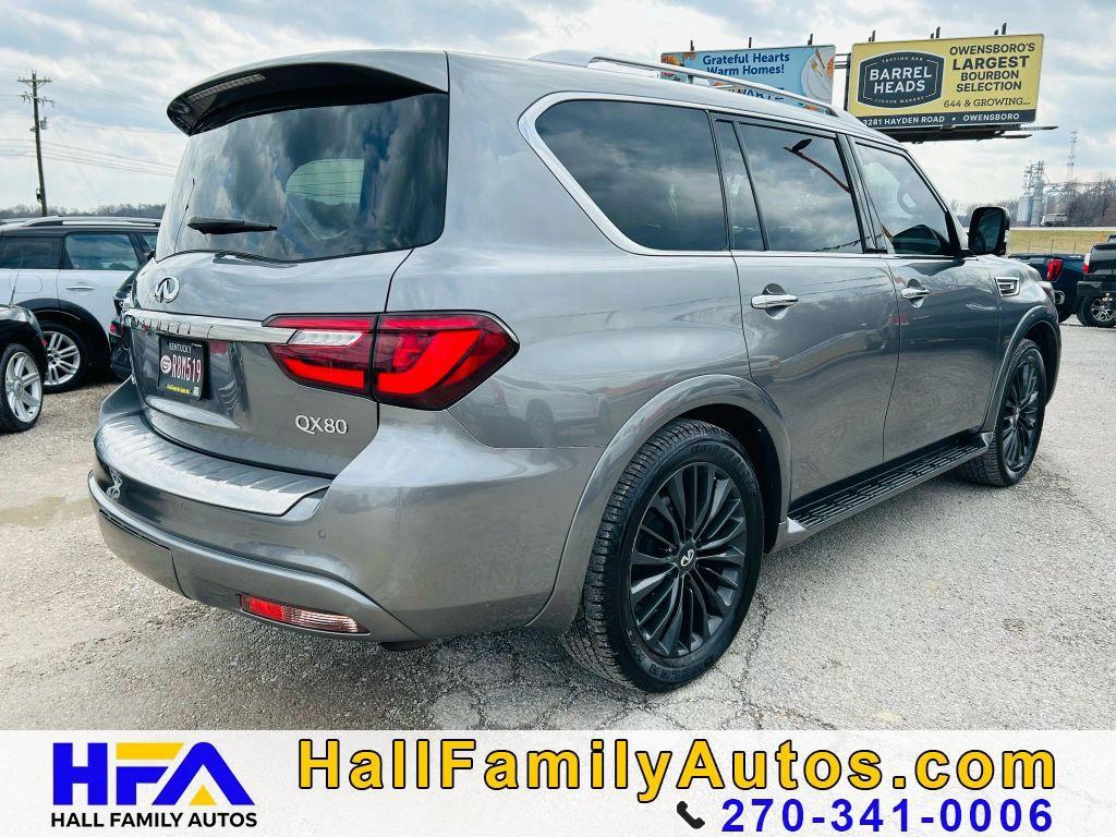 used 2021 INFINITI QX80 car, priced at $29,999