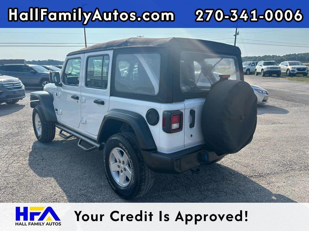 used 2018 Jeep Wrangler Unlimited car, priced at $17,999