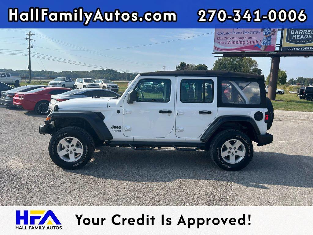 used 2018 Jeep Wrangler Unlimited car, priced at $17,999