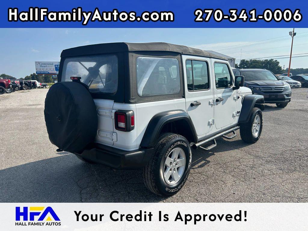 used 2018 Jeep Wrangler Unlimited car, priced at $17,999