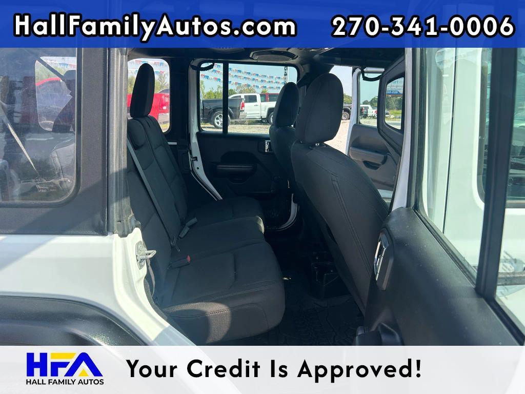 used 2018 Jeep Wrangler Unlimited car, priced at $17,999