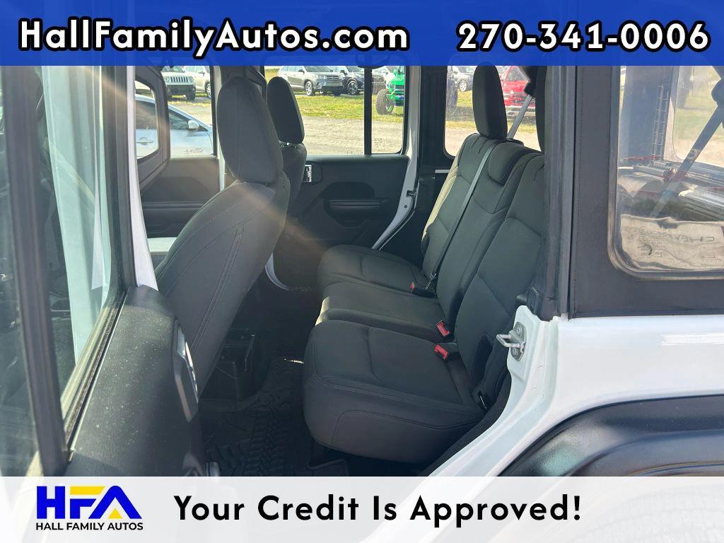 used 2018 Jeep Wrangler Unlimited car, priced at $17,999