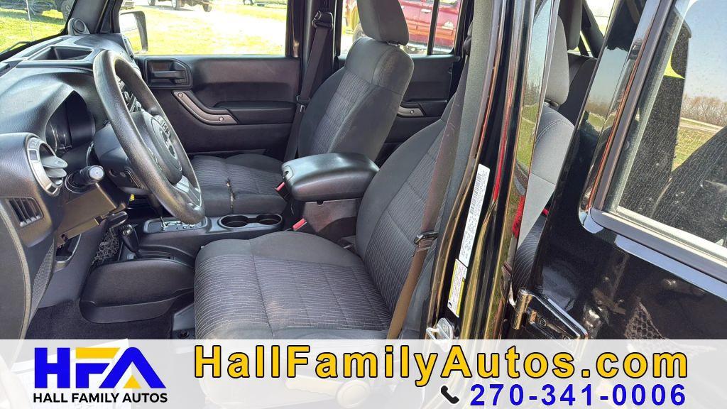 used 2012 Jeep Wrangler Unlimited car, priced at $17,999