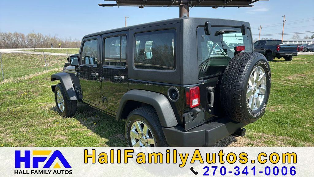 used 2012 Jeep Wrangler Unlimited car, priced at $17,999