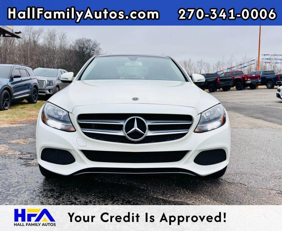 used 2018 Mercedes-Benz C-Class car, priced at $17,999