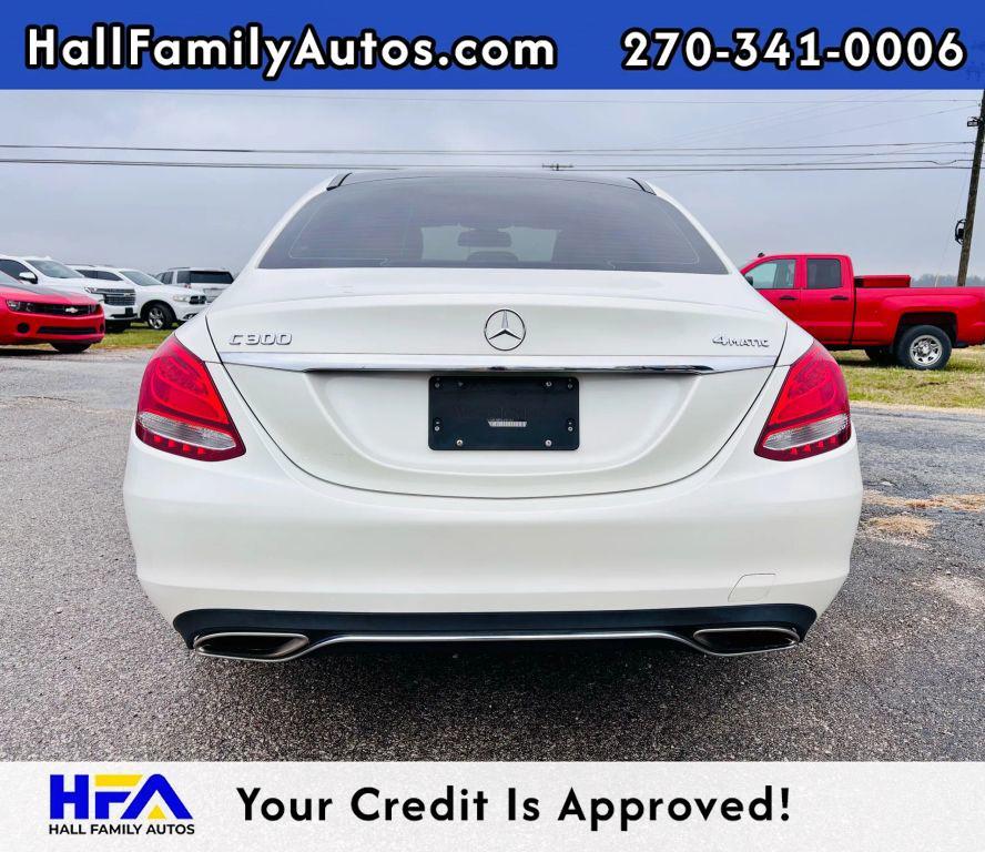 used 2018 Mercedes-Benz C-Class car, priced at $17,999