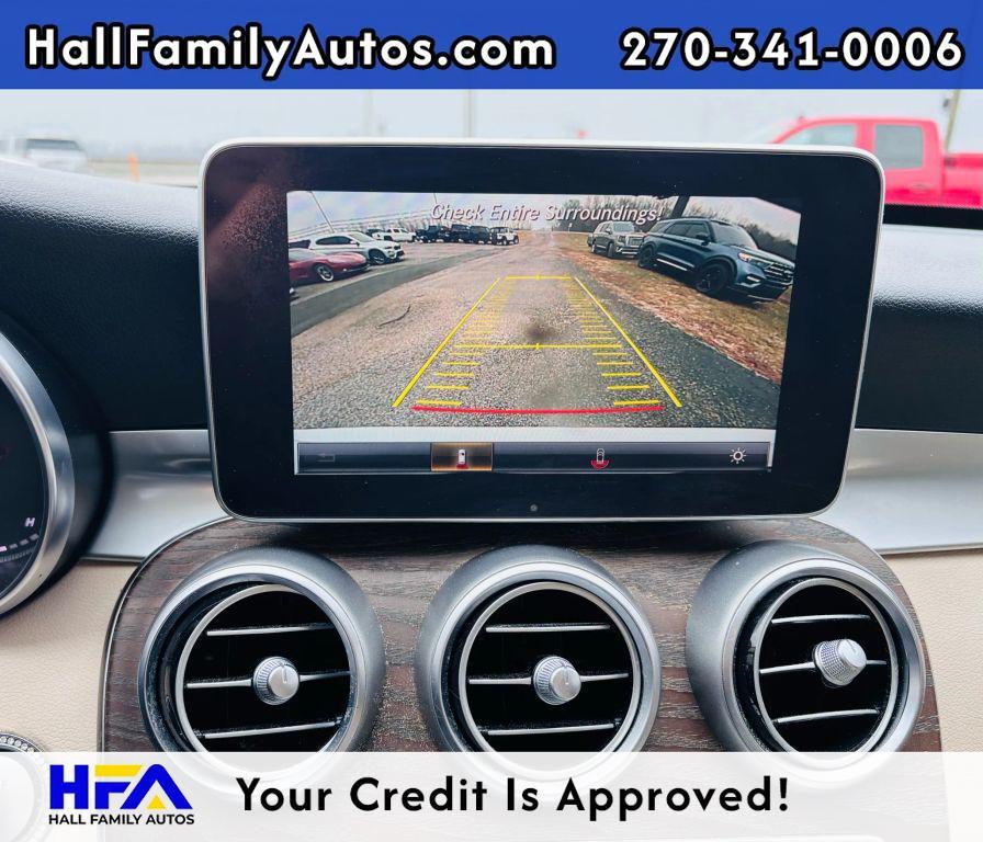 used 2018 Mercedes-Benz C-Class car, priced at $17,999