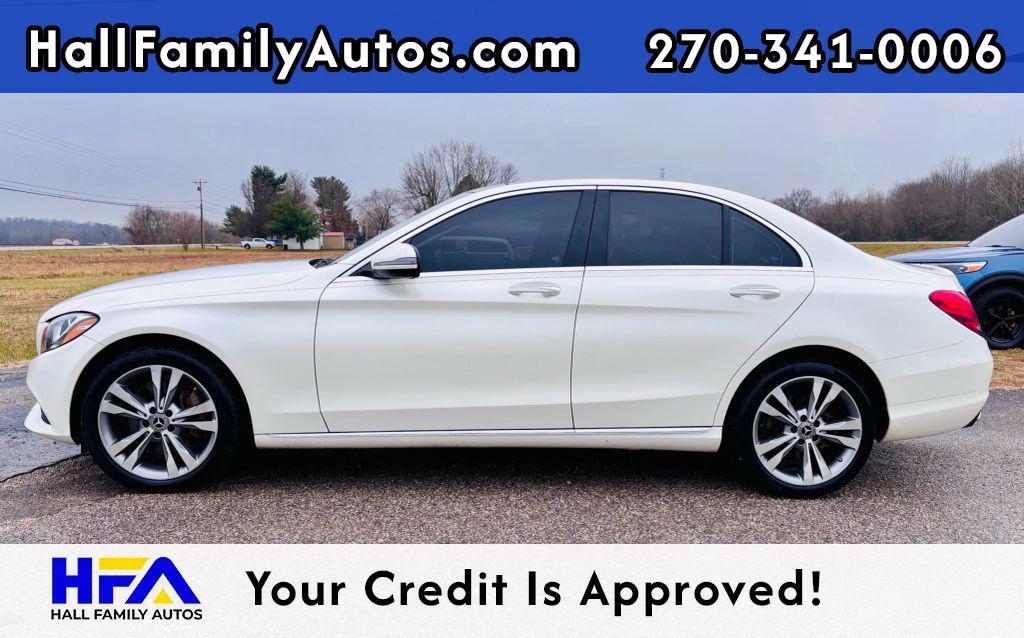 used 2018 Mercedes-Benz C-Class car, priced at $17,999