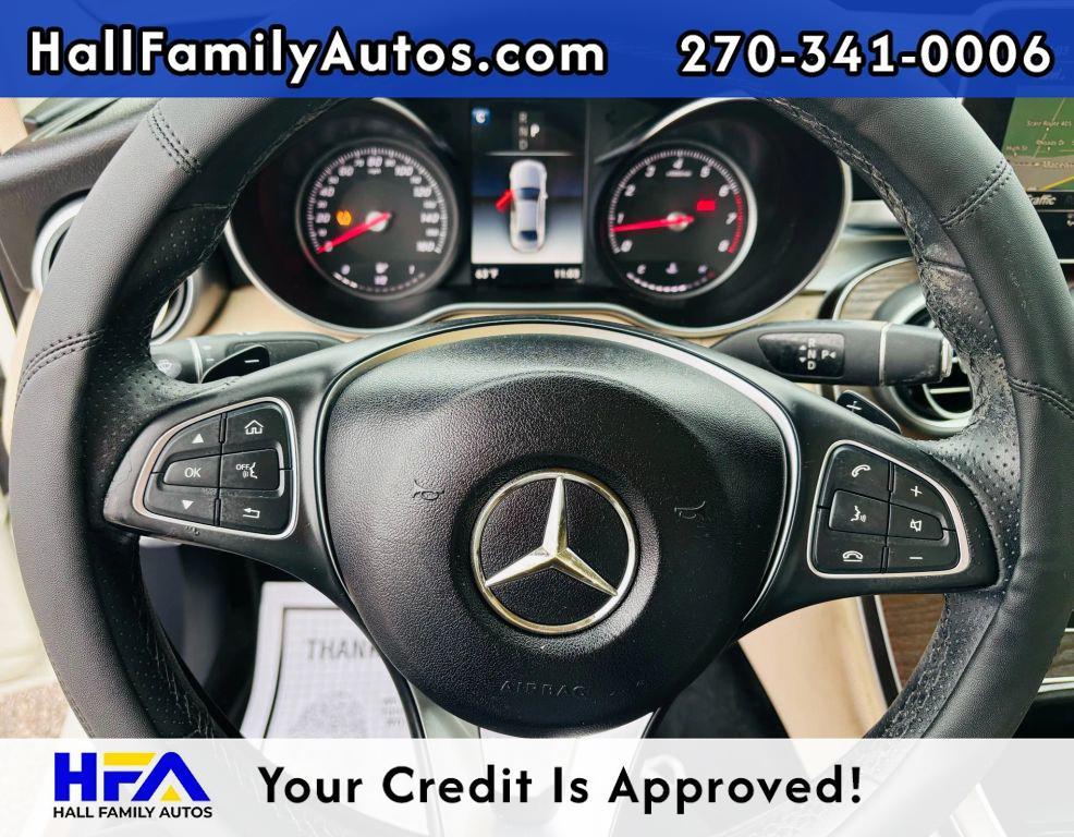 used 2018 Mercedes-Benz C-Class car, priced at $17,999