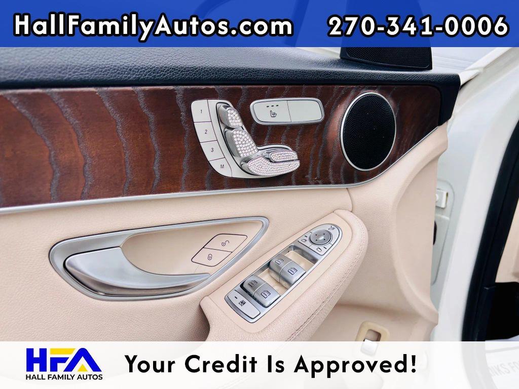 used 2018 Mercedes-Benz C-Class car, priced at $17,999