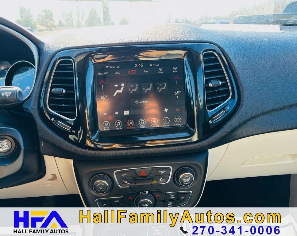 used 2021 Jeep Compass car, priced at $14,999