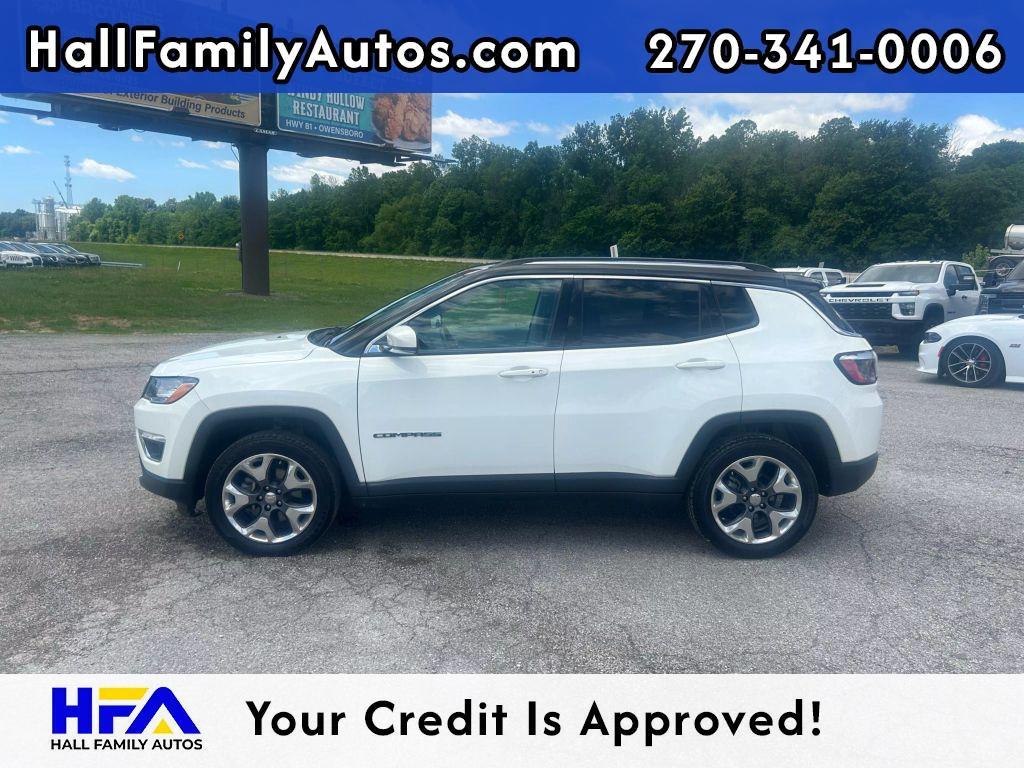 used 2021 Jeep Compass car, priced at $15,999