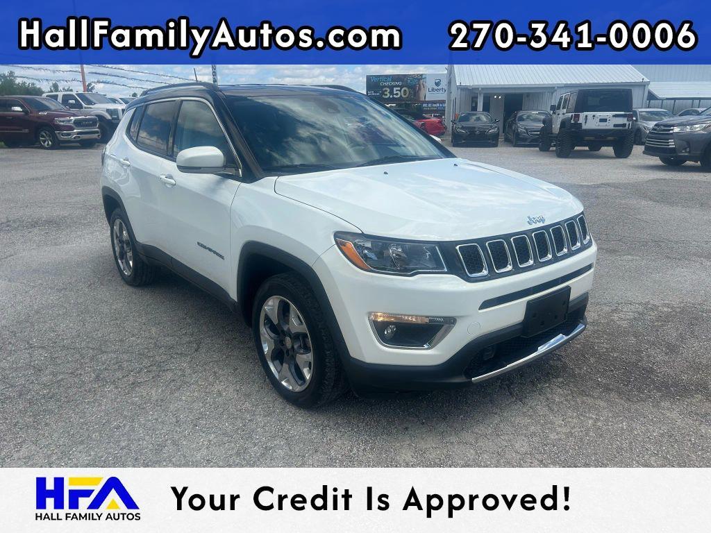 used 2021 Jeep Compass car, priced at $15,999
