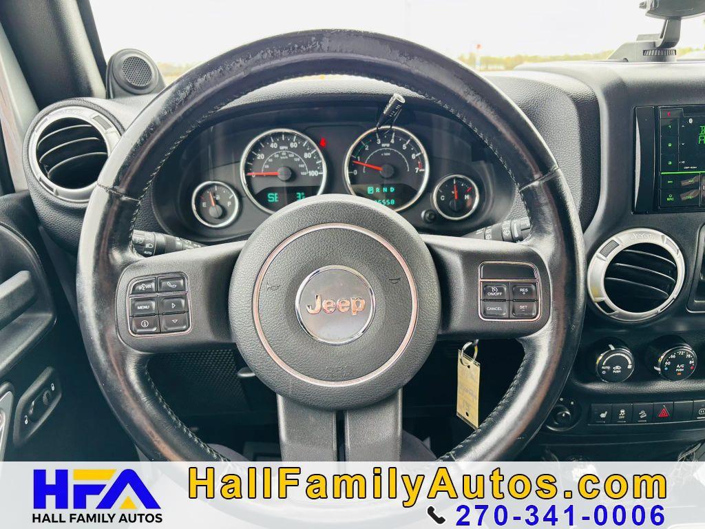 used 2012 Jeep Wrangler Unlimited car, priced at $16,999