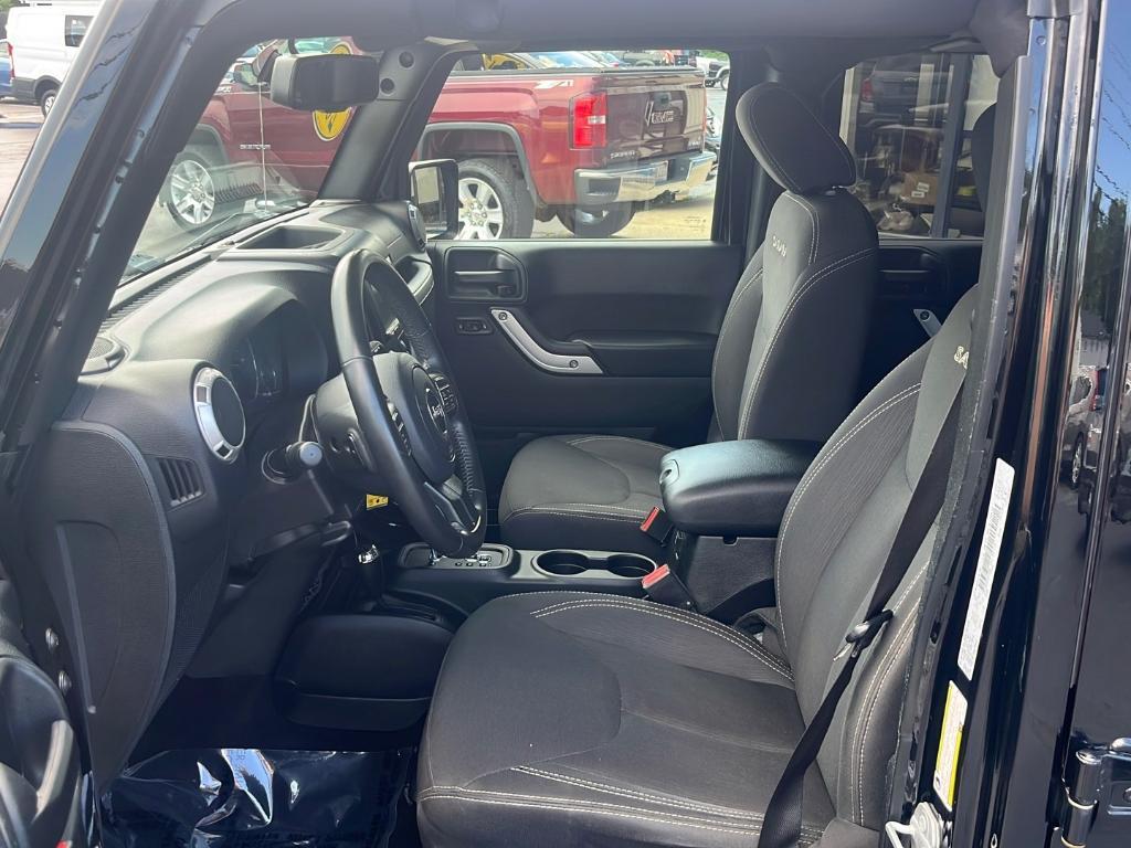 used 2018 Jeep Wrangler JK Unlimited car, priced at $19,888