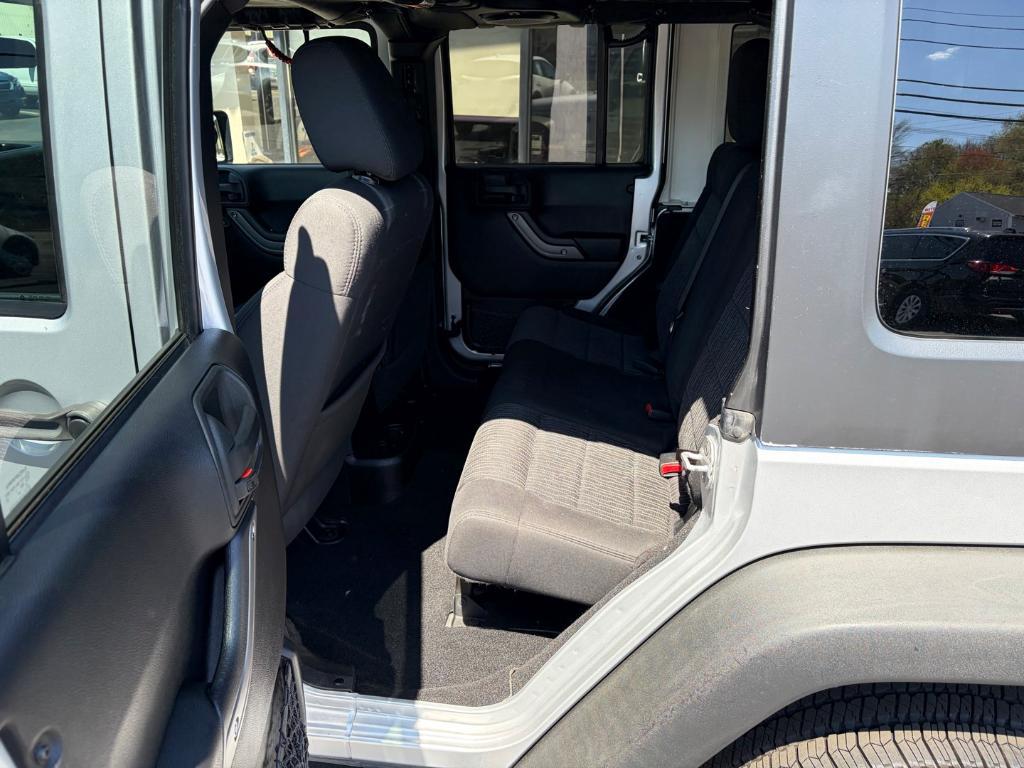 used 2012 Jeep Wrangler Unlimited car, priced at $14,988