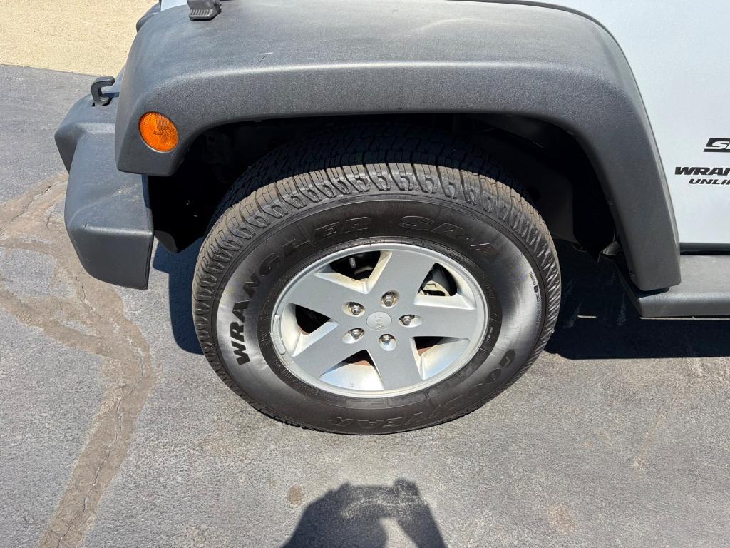 used 2012 Jeep Wrangler Unlimited car, priced at $14,988