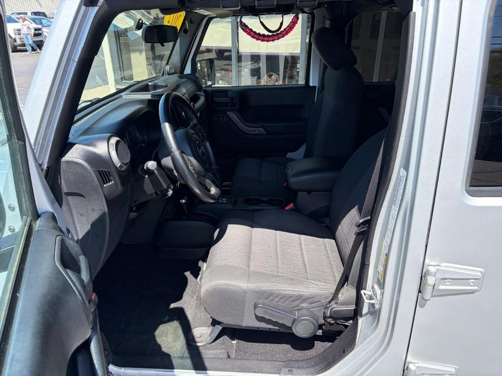 used 2012 Jeep Wrangler Unlimited car, priced at $14,988