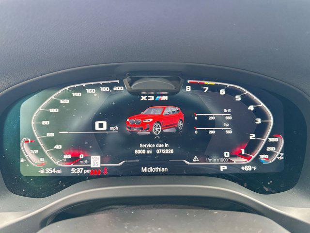 used 2024 BMW X3 M car, priced at $73,751
