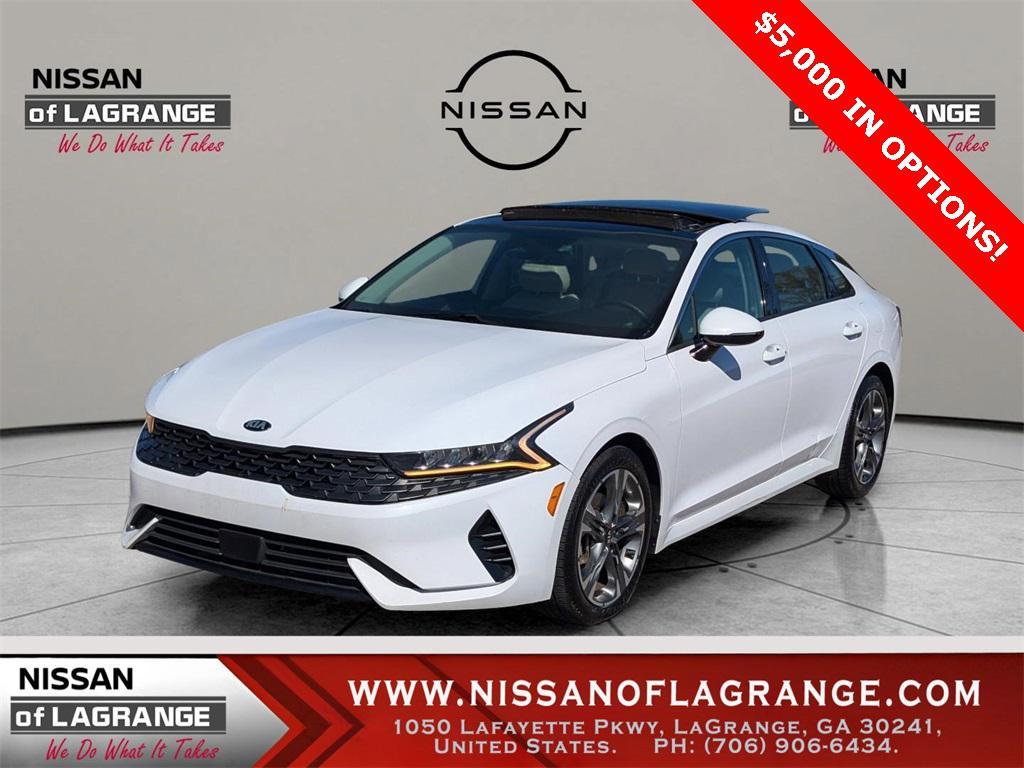 used 2021 Kia K5 car, priced at $18,999