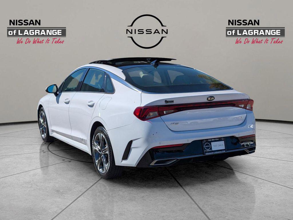 used 2021 Kia K5 car, priced at $19,199