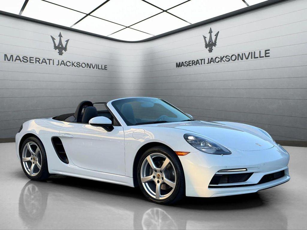 used 2022 Porsche 718 Boxster car, priced at $64,900