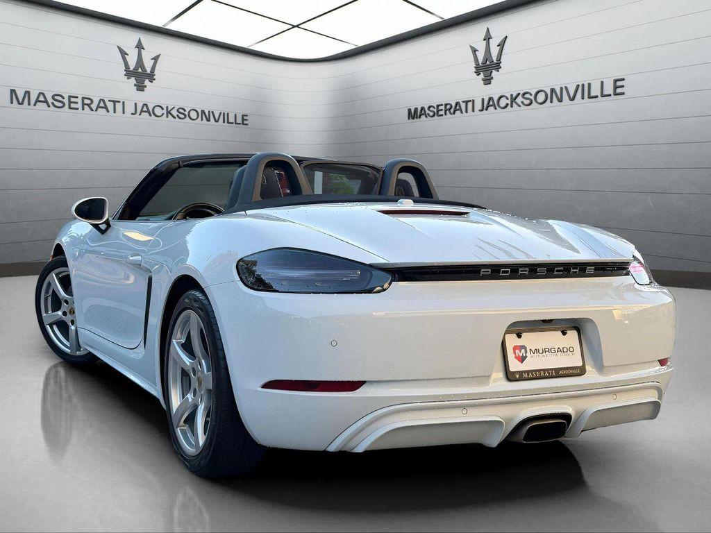 used 2022 Porsche 718 Boxster car, priced at $64,900