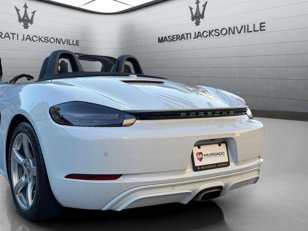 used 2022 Porsche 718 Boxster car, priced at $64,900