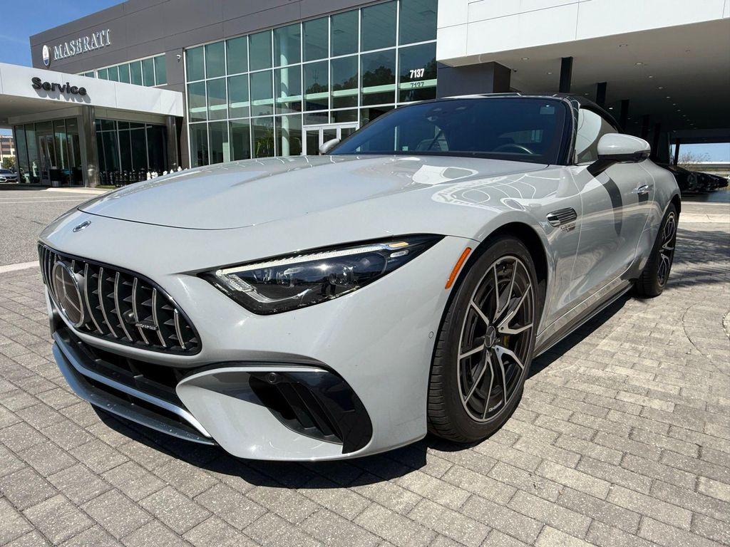 used 2022 Mercedes-Benz AMG SL 63 car, priced at $105,000