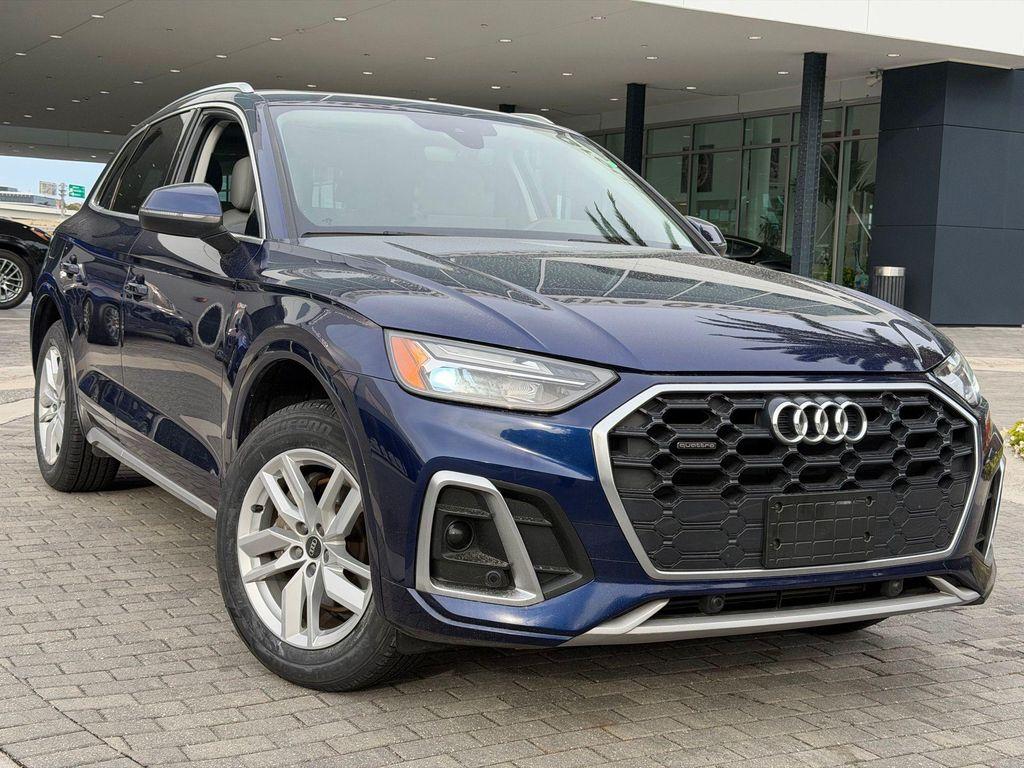 used 2022 Audi Q5 car, priced at $26,300