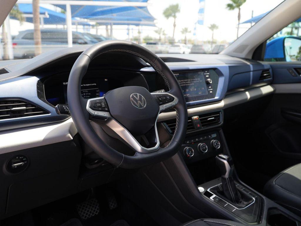 used 2022 Volkswagen Taos car, priced at $18,490