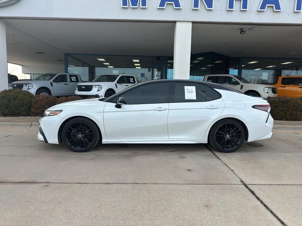 used 2021 Toyota Camry car, priced at $23,450