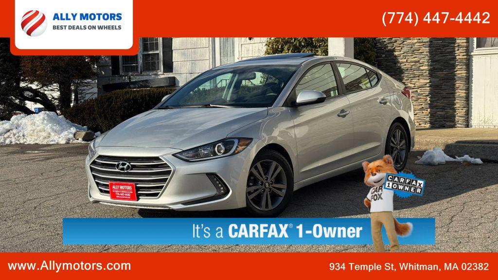 used 2018 Hyundai Elantra car, priced at $8,999