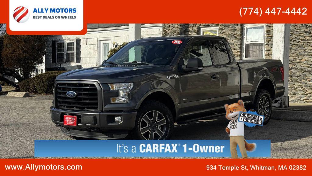 used 2015 Ford F-150 car, priced at $18,500