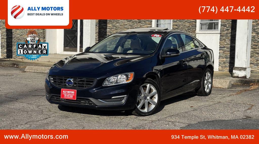 used 2016 Volvo S60 car, priced at $16,998