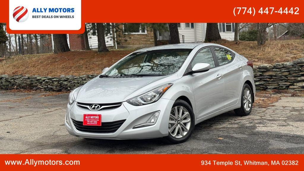 used 2016 Hyundai Elantra car, priced at $10,999