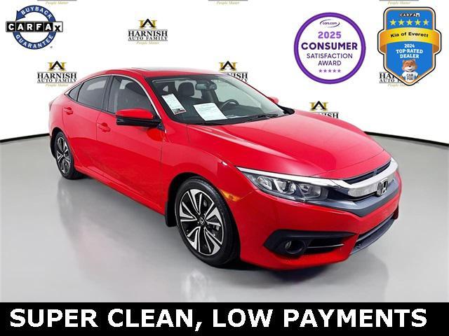 used 2016 Honda Civic car, priced at $16,054