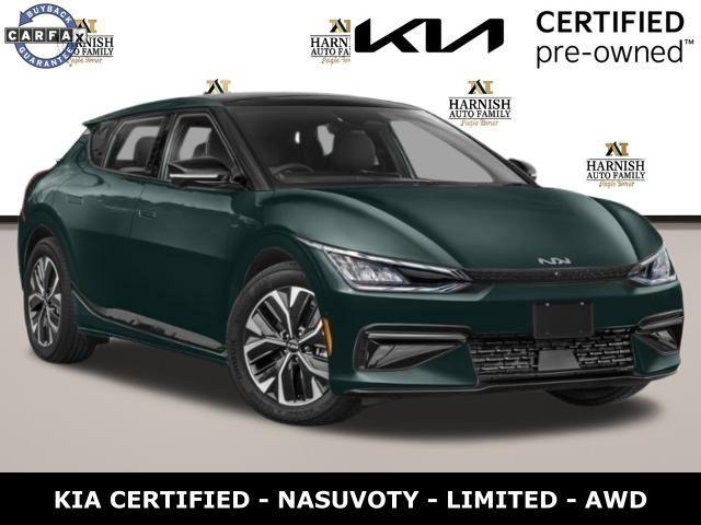 used 2023 Kia EV6 car, priced at $30,045