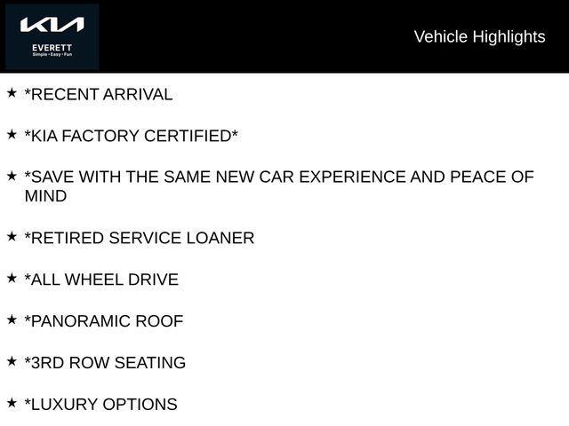 used 2025 Kia Sorento car, priced at $41,990