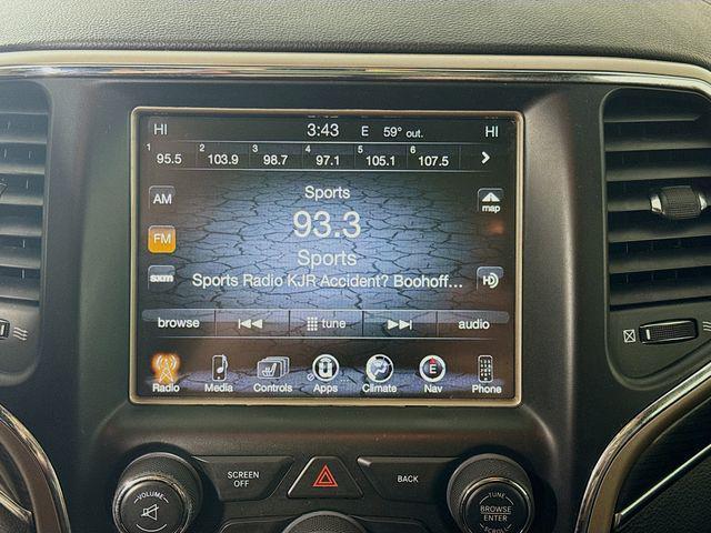 used 2017 Jeep Grand Cherokee car, priced at $16,876